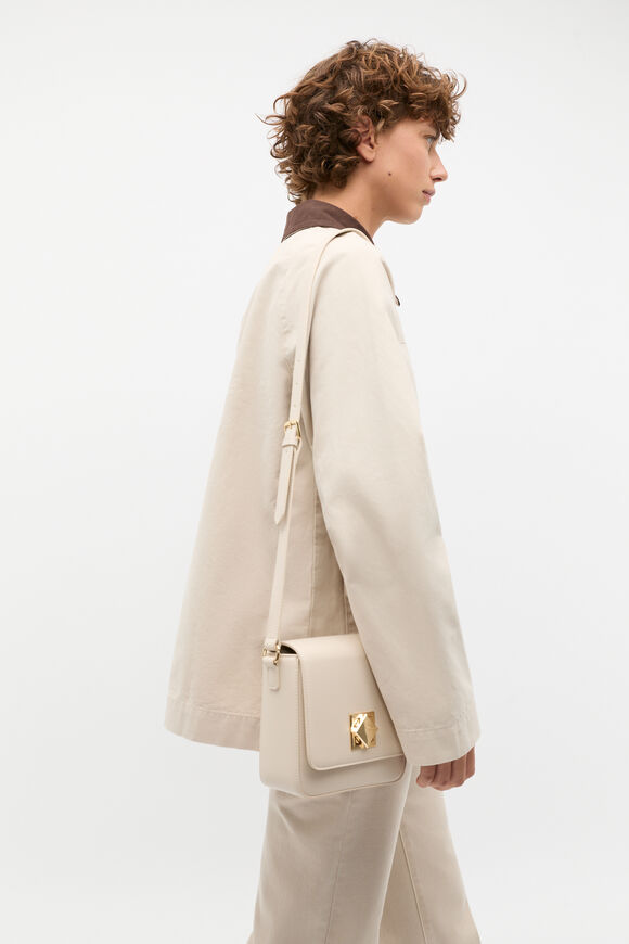 Boxy Crossbody Bag  Oat  hi-res