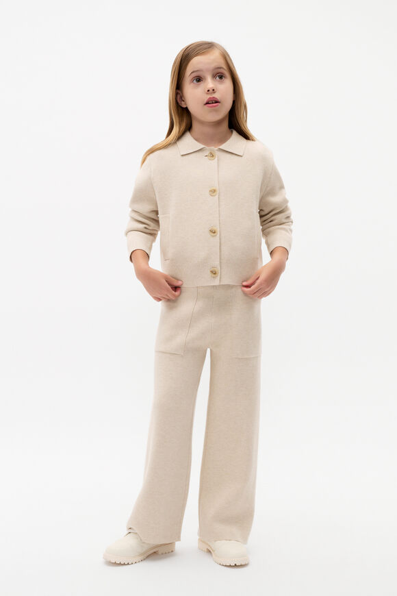Pocket Knit Pant  Oat Marle  hi-res