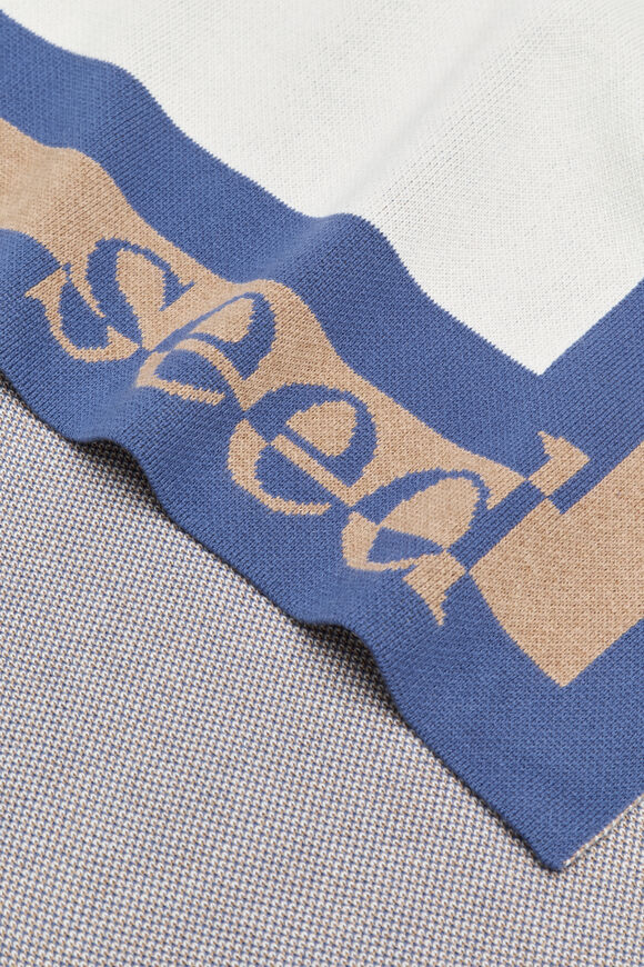 Logo Knit Blanket  Multi  hi-res