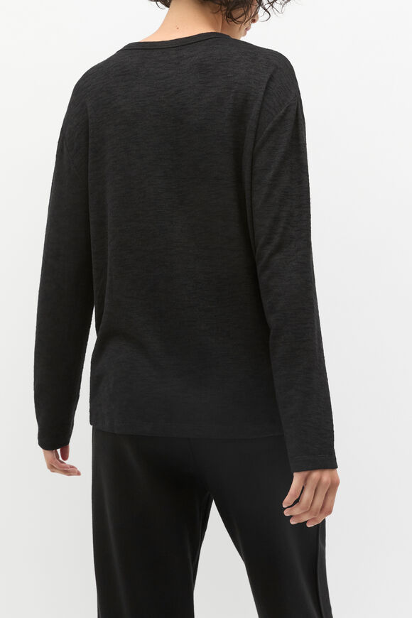 Supersoft Long Sleeve Top  Black  hi-res