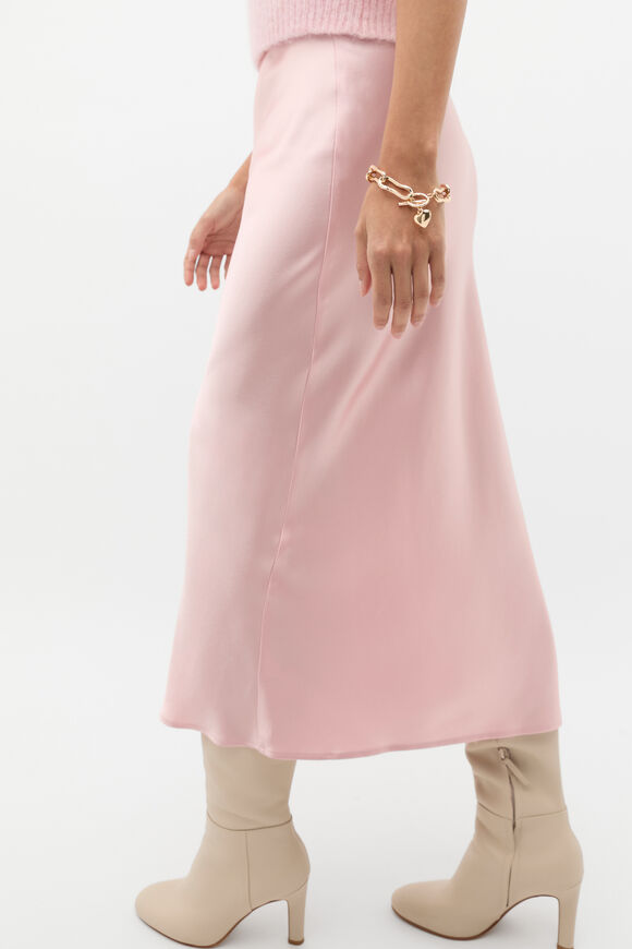 Satin Slip Skirt  Rose Petal  hi-res