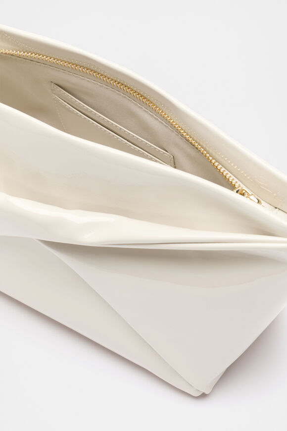 Bow Clutch  Oat  hi-res