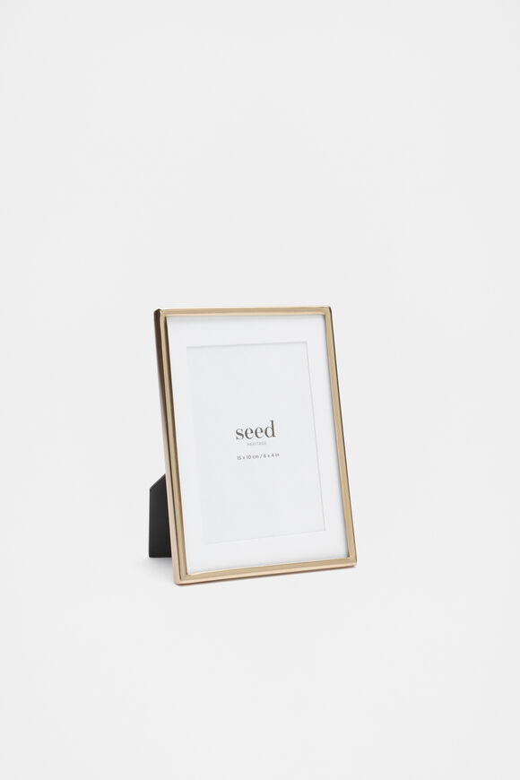 Casey Small Photo Frame  Gold  hi-res