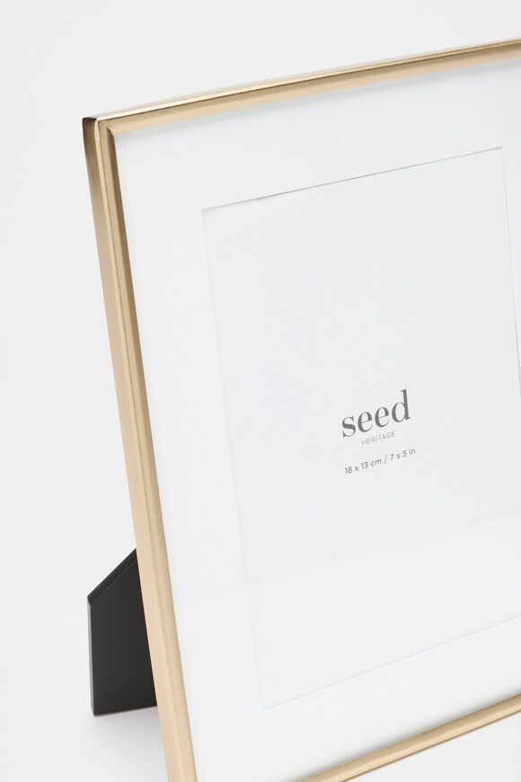 Casey Medium Photo Frame  Gold  hi-res