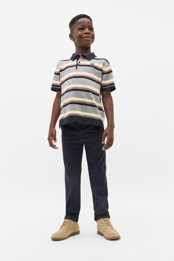 Core Logo Chino  Midnight Blue  hi-res