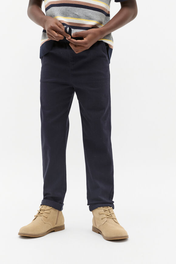 Core Logo Chino  Midnight Blue  hi-res
