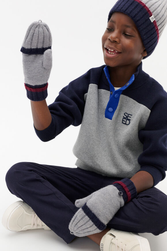 Colourblock Mittens  Multi  hi-res