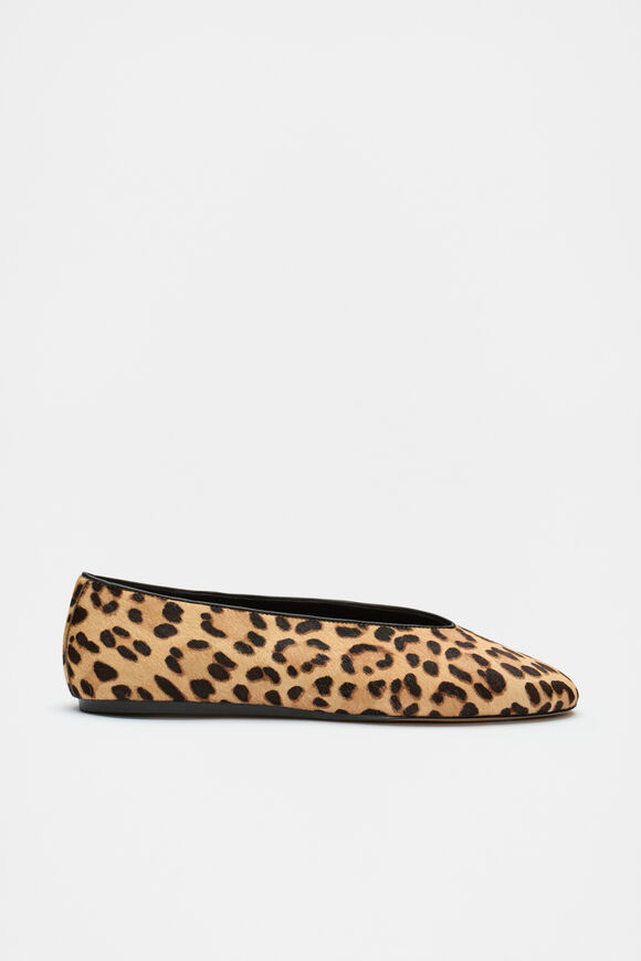 Margot Animal Print Ballet Flat  Ocelot  hi-res