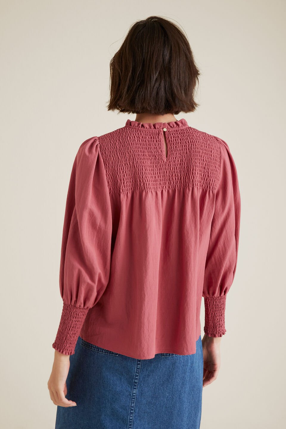 Shirred Blouse  