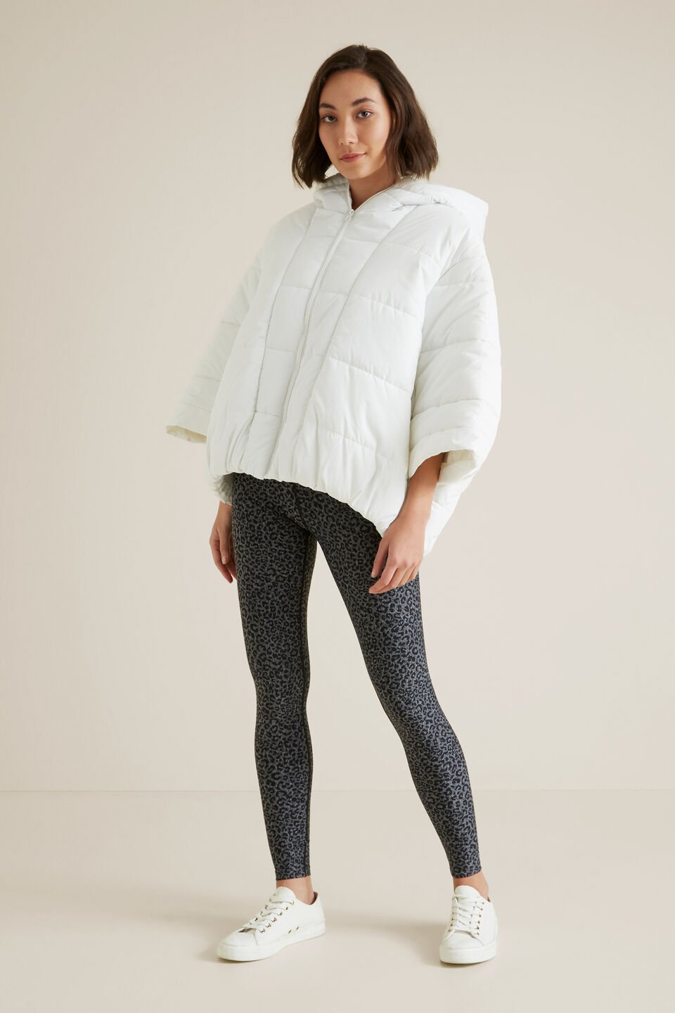 Quilted Poncho  