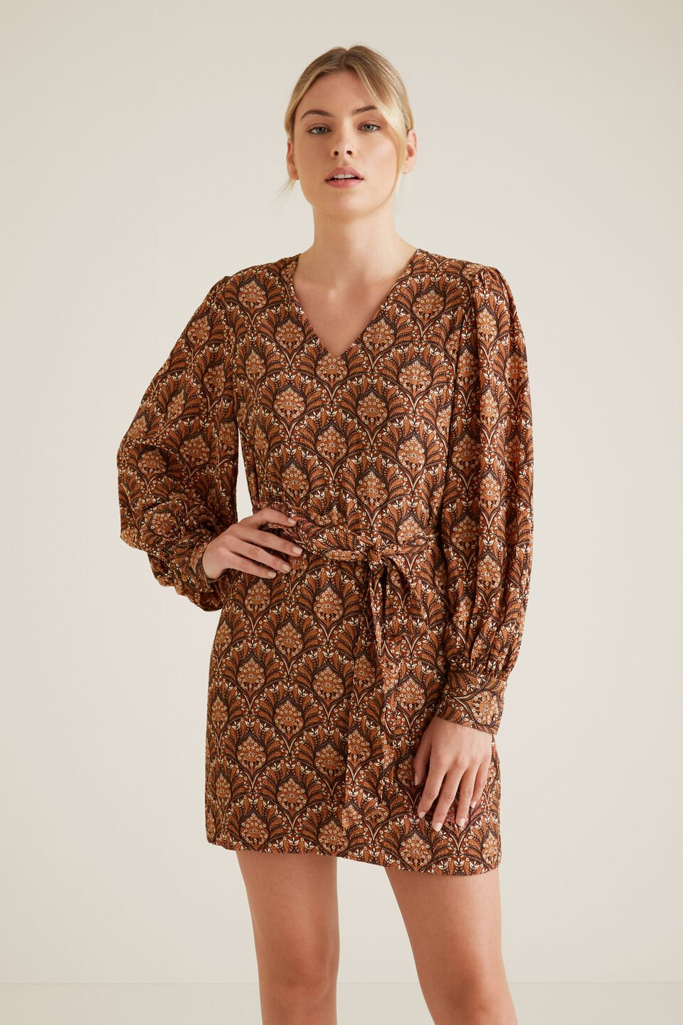 Paisley Mini Dress  