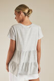 Tiered Peplum Tee    hi-res