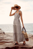 Spliced Stripe Maxi Dress    hi-res