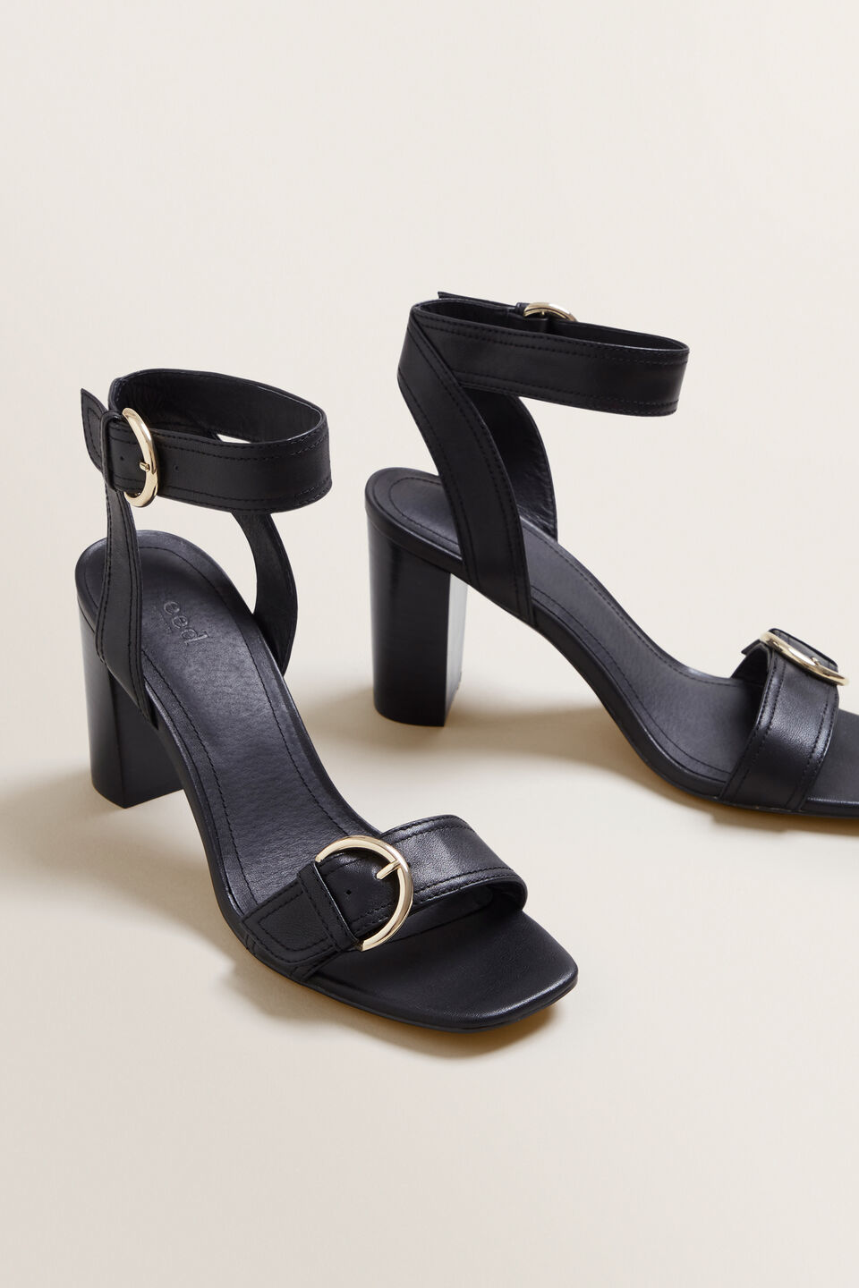 Annie Block Heel  