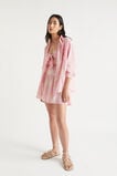 Voile Floral Mini Skirt  Soft Orchid Floral  hi-res