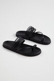 Tegan Footbed Sandal  Black  hi-res