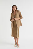 Satin Slip Dress  Deep Brass  hi-res