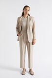 Pleat Front Trouser  Light Storm  hi-res