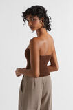 Cosy Knit Bustier  Hot Chocolate Marle  hi-res