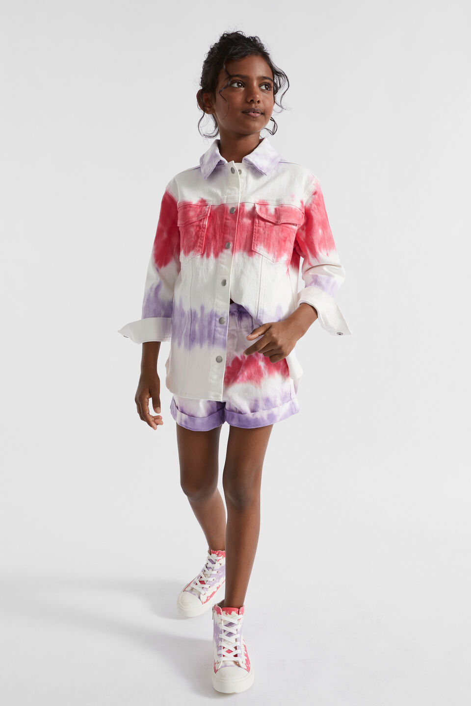 Tiedye Overshirt  Multi
