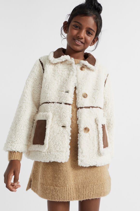 Fleece Jacket  Creme  hi-res