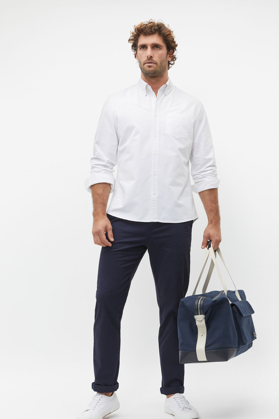 Slim Oxford Shirt  Vintage White