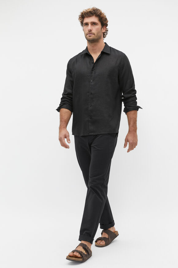 Linen Shirt  True Black  hi-res