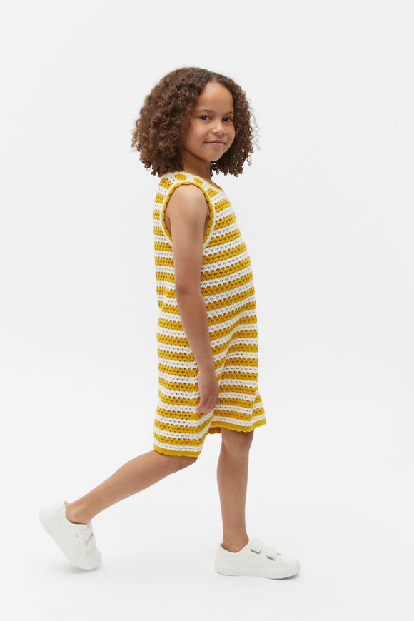 Stripe Crochet Dress  Sundaze  hi-res