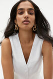 Statement Loop Earring  Gold  hi-res