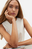 Creases Ring  Silver  hi-res