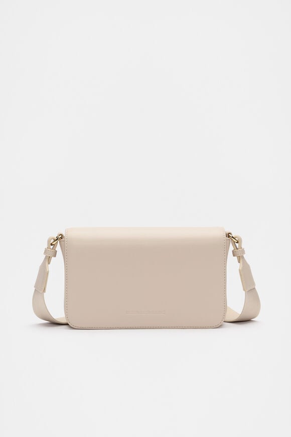 Logo Trim Crossbody Bag  Oat  hi-res