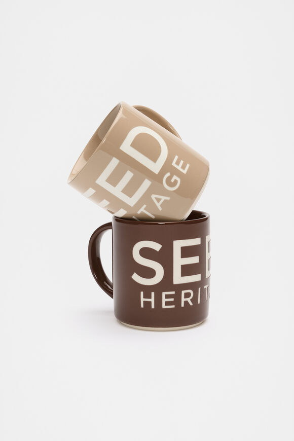 Seed Logo Mug  Claret  hi-res