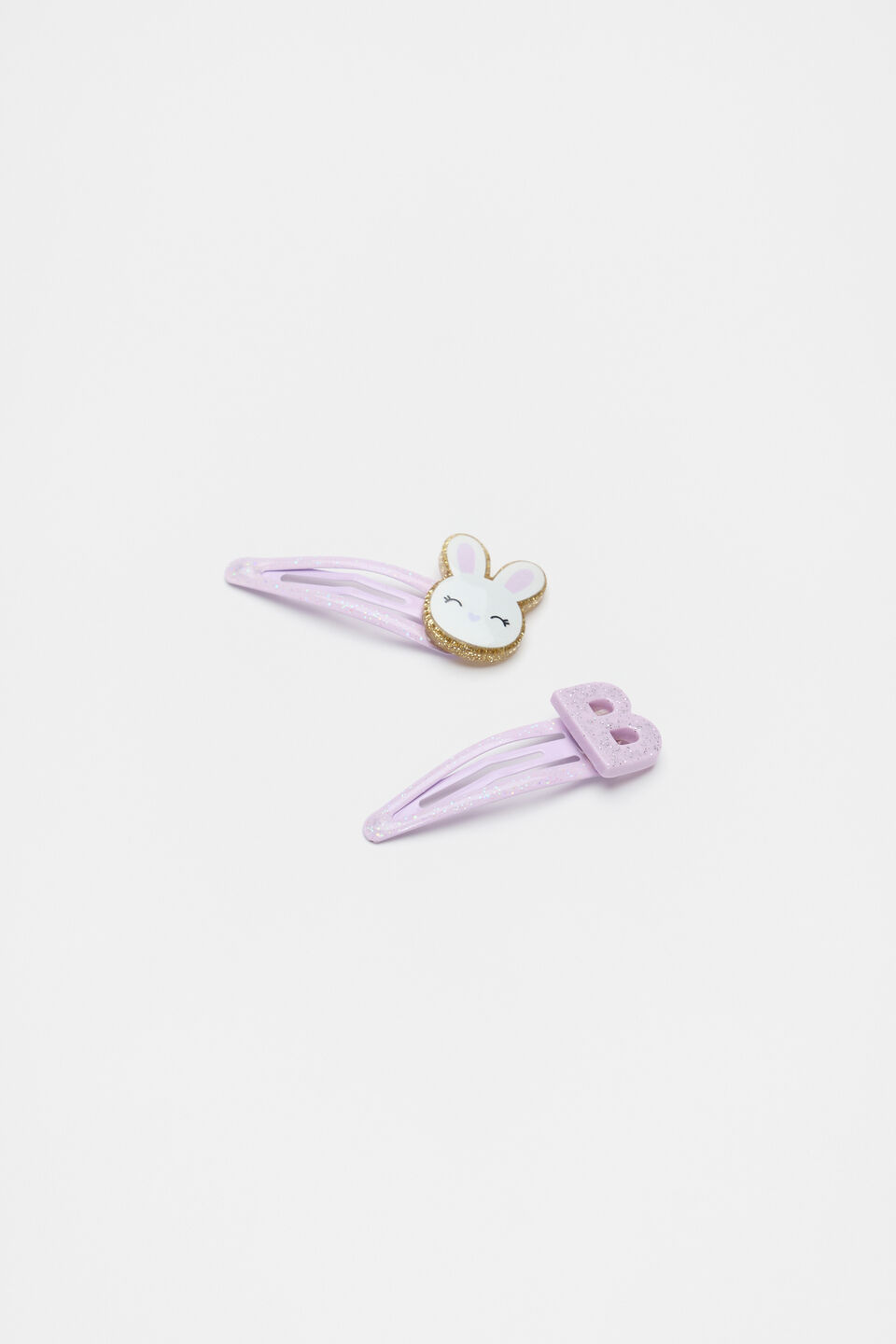 Bunny Initial Snap  B