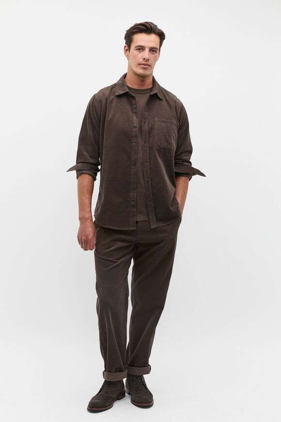 Cord Shirt  Dark Espresso  hi-res