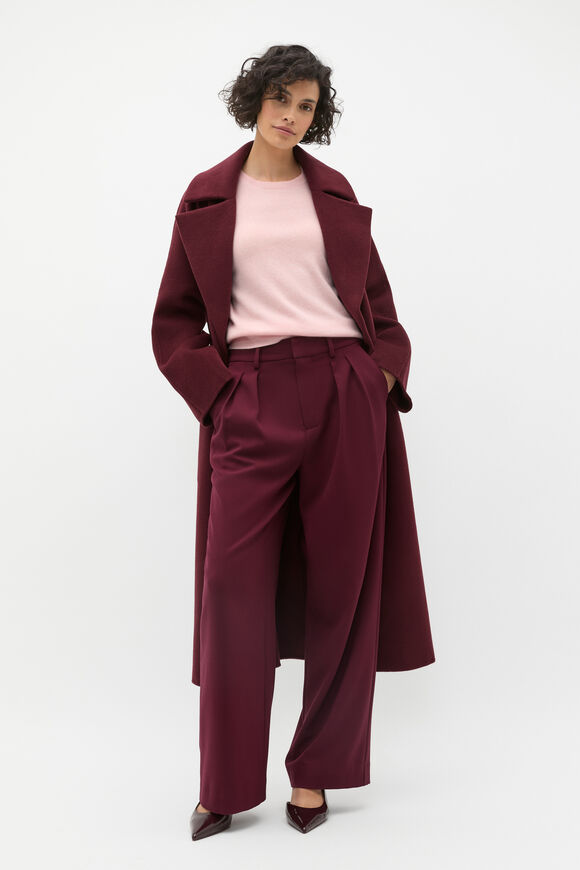Cashmere Crew Neck Knit  Rose Petal Marle  hi-res