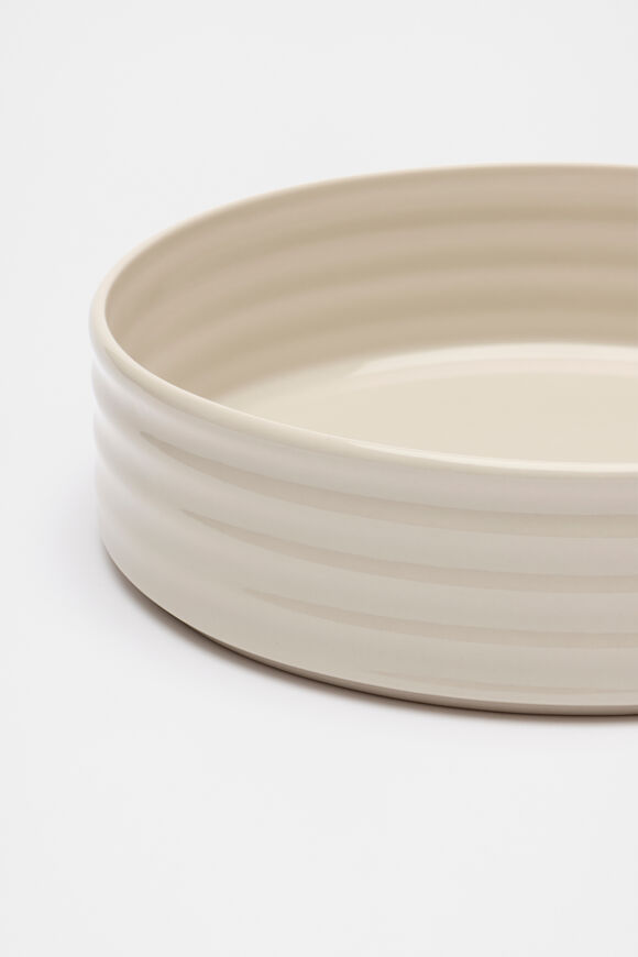 Coco Serving Bowl  Alabaster  hi-res