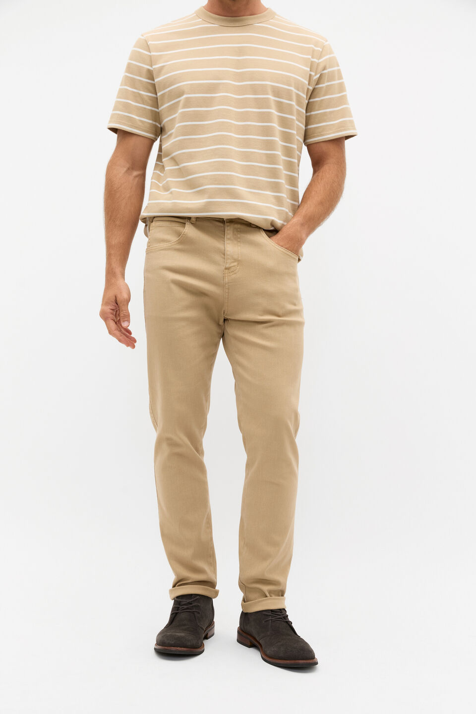 Five Pocket Pant  Cashew