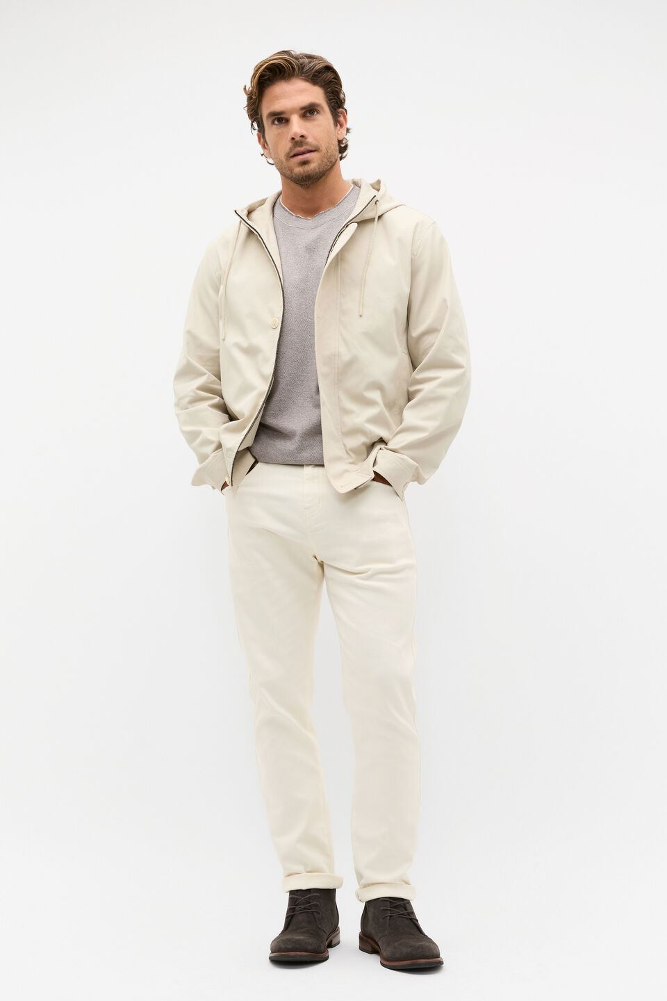 Lightweight Parka  Cool Stone