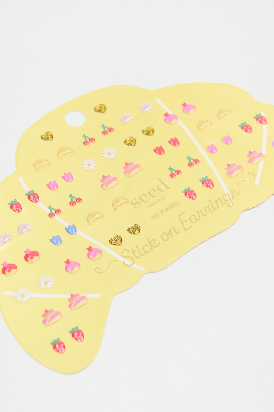 Patisserie Stick On Earrings  Multi