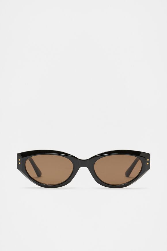 Lida Cat Eye Sunglasses  Black  hi-res