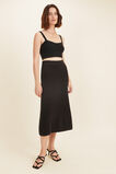 Boucle Crop Bra Top  Black  hi-res