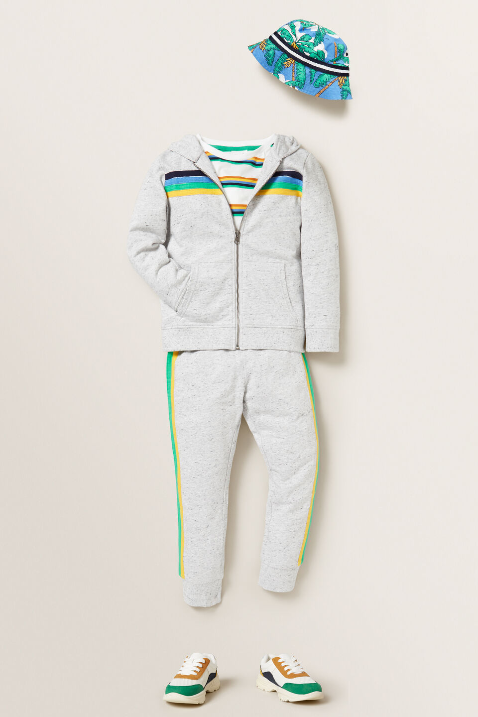 Retro Stripe Hoodie  