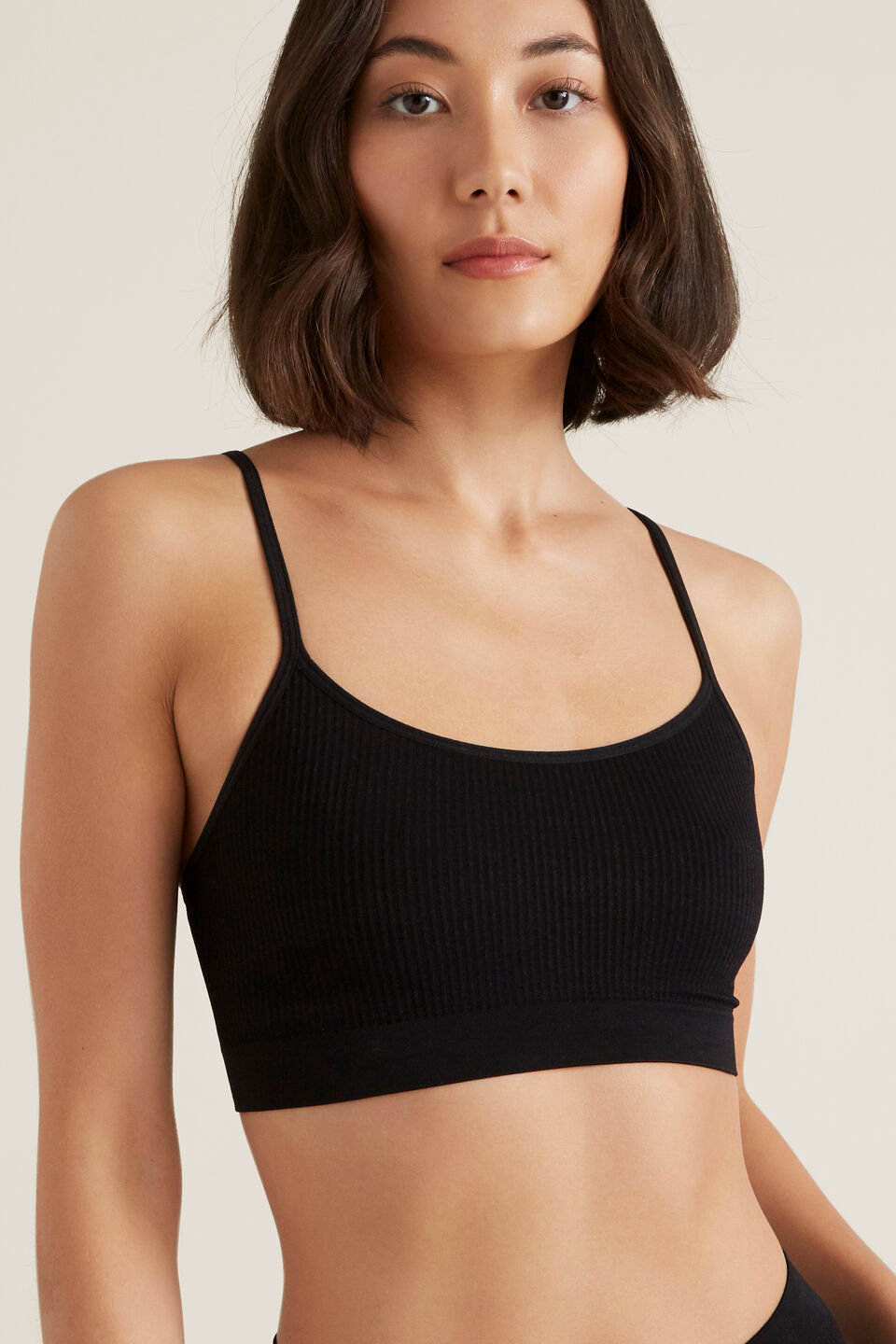 Seamfree Rib Bralette  