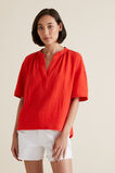 Textured Crinkle Blouse    hi-res