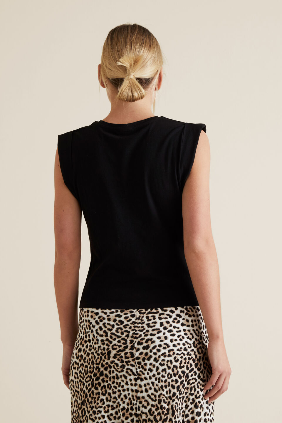 Gathered Front Tee  