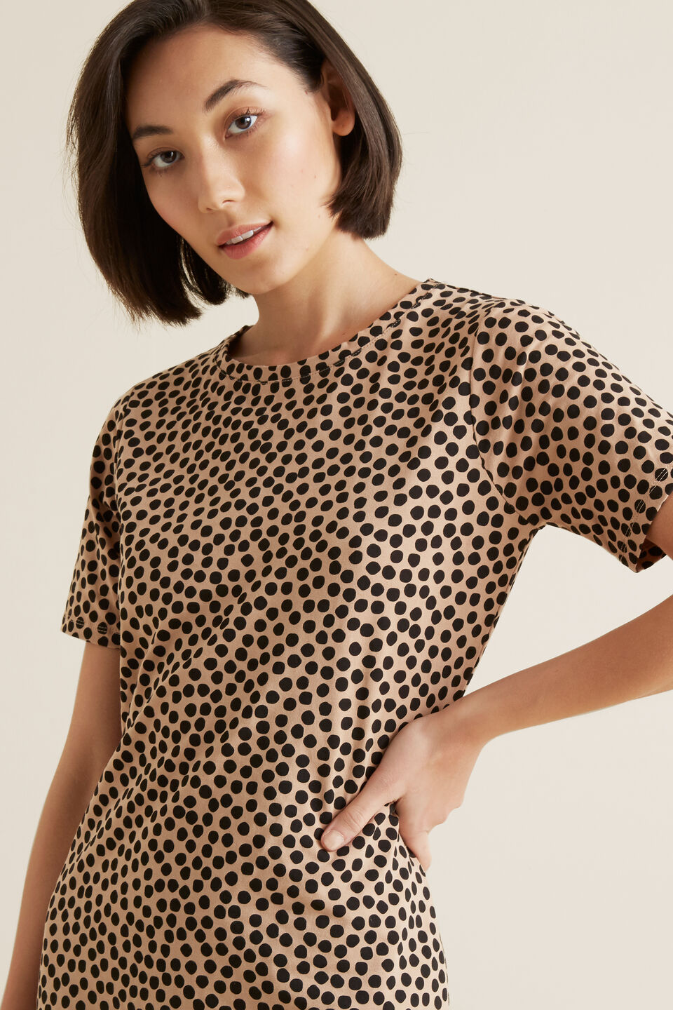 Animal T-Shirt Dress  