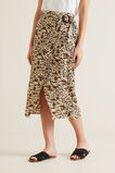 Resort Animal Wrap Skirt    hi-res
