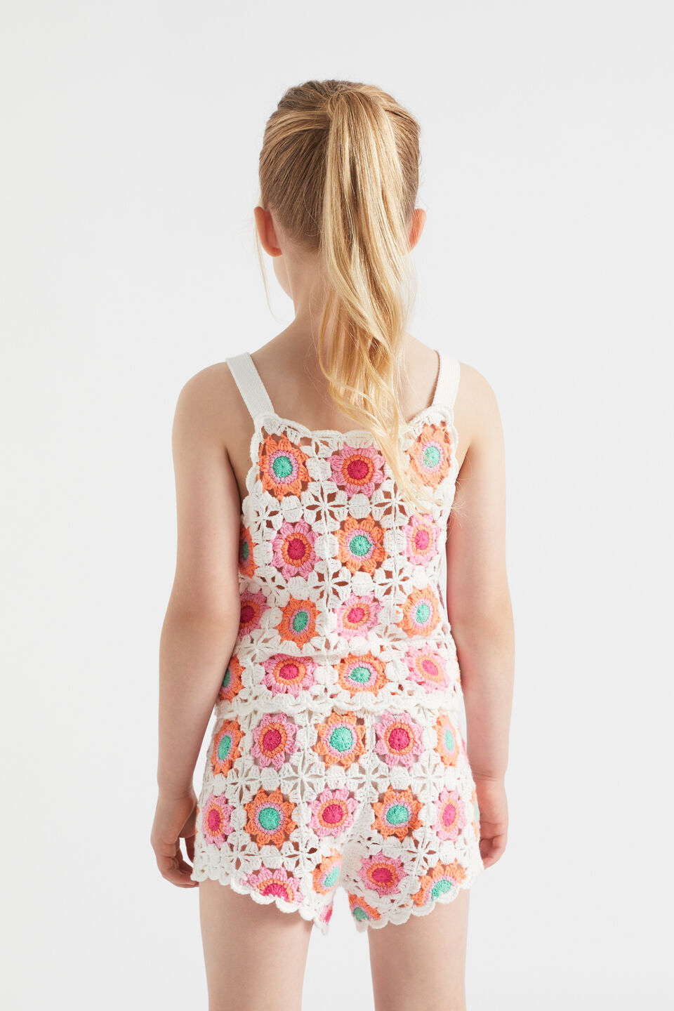 Crochet Short  Multi