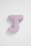 Orchid Cord Initial Cushion  J  hi-res