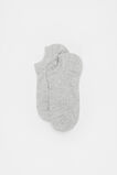 Waffle Sneaker Sock  Silver Marle  hi-res